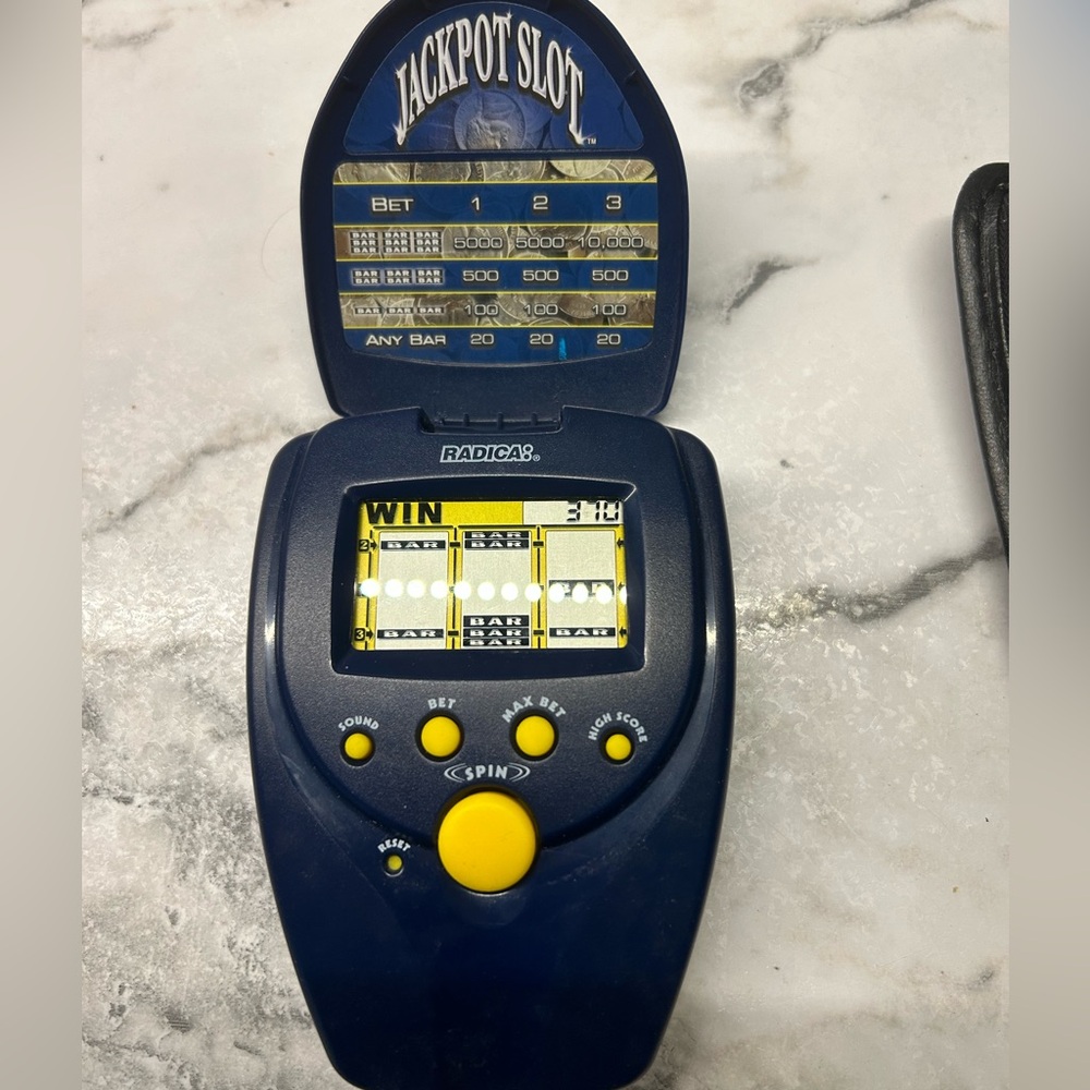 Jackpot Slot hand held game